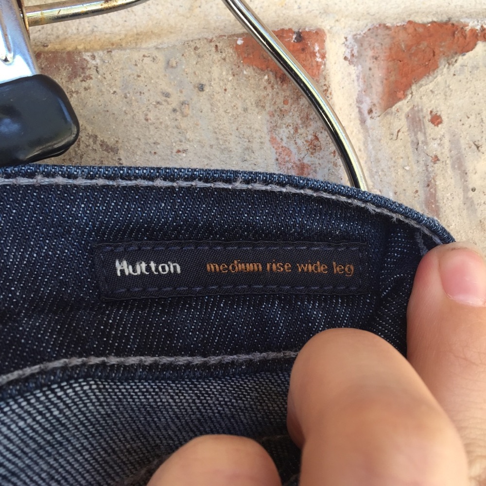 ANTHRO C.O.H. Hutton Mid Rise Wide Leg Jeans 29 - Picture 6 of 8